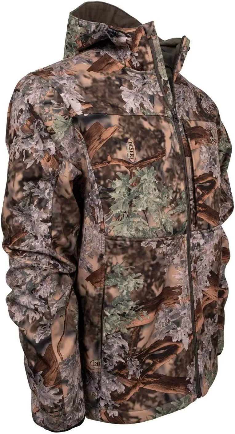 King's Camo KC1 Two-Layer Soft Shell Hooded Jacket
