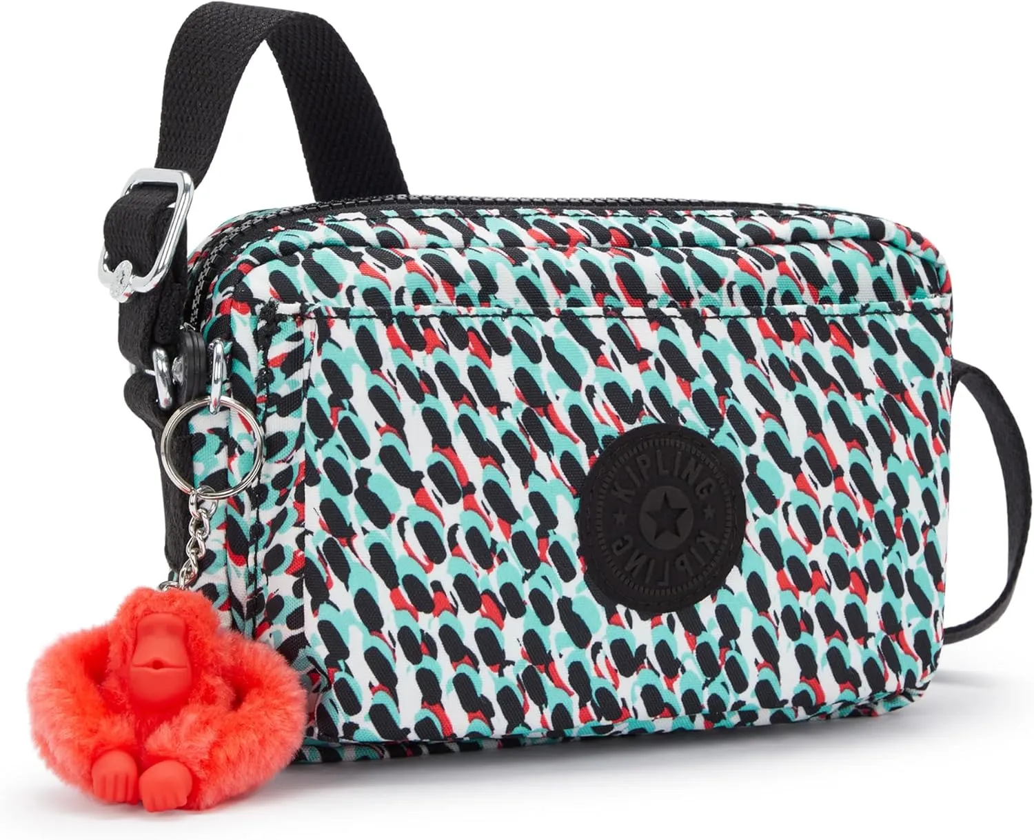 Kipling Women's Abanu Crossbody Bag, Lightweight, Adjustable Waist Pack with Multi-Compartment Zip Pockets