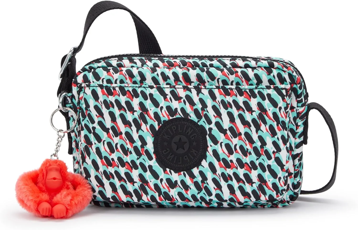 Kipling Women's Abanu Crossbody Bag, Lightweight, Adjustable Waist Pack with Multi-Compartment Zip Pockets