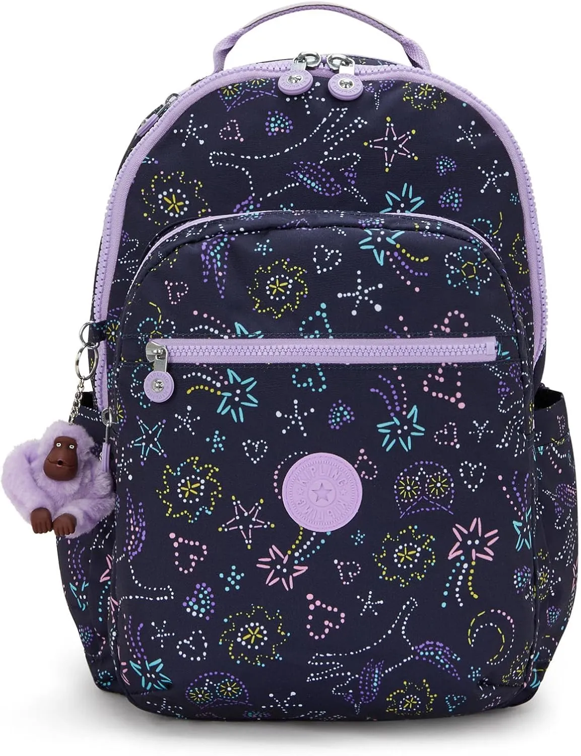 Kipling Women's Seoul 15" Laptop Backpack, Durable, Roomy with Padded Shoulder Straps, Built-In Protective Sleeve