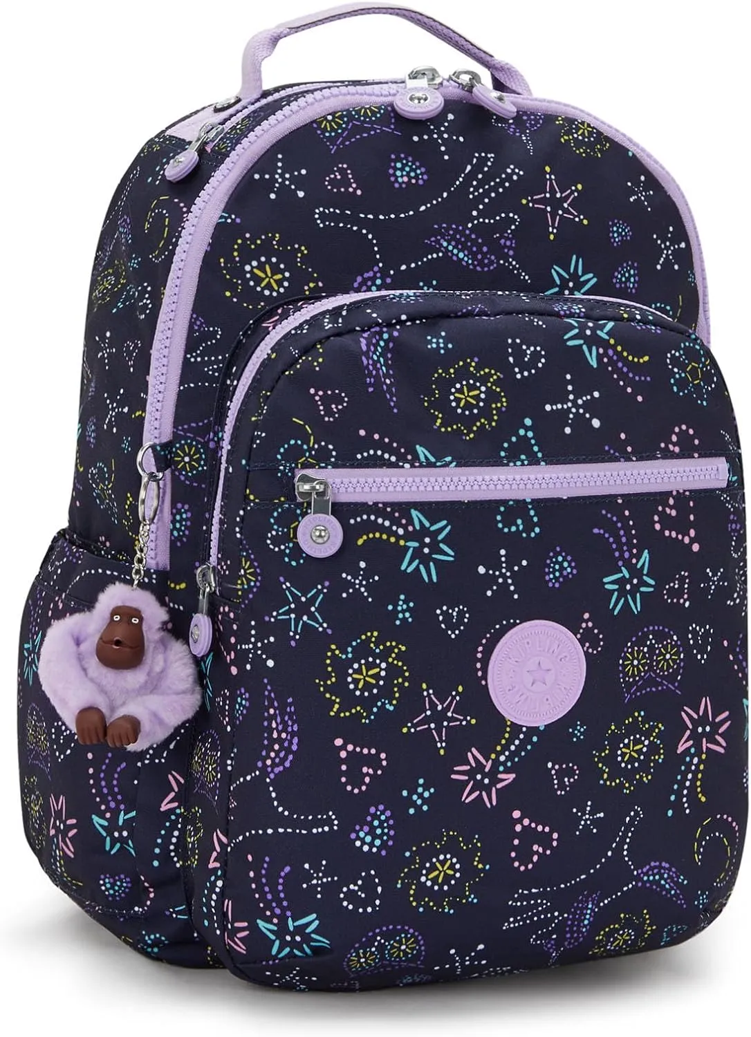 Kipling Women's Seoul 15" Laptop Backpack, Durable, Roomy with Padded Shoulder Straps, Built-In Protective Sleeve