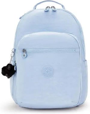 Kipling Women's Seoul 15" Laptop Backpack, Durable, Roomy with Padded Shoulder Straps, Built-In Protective Sleeve