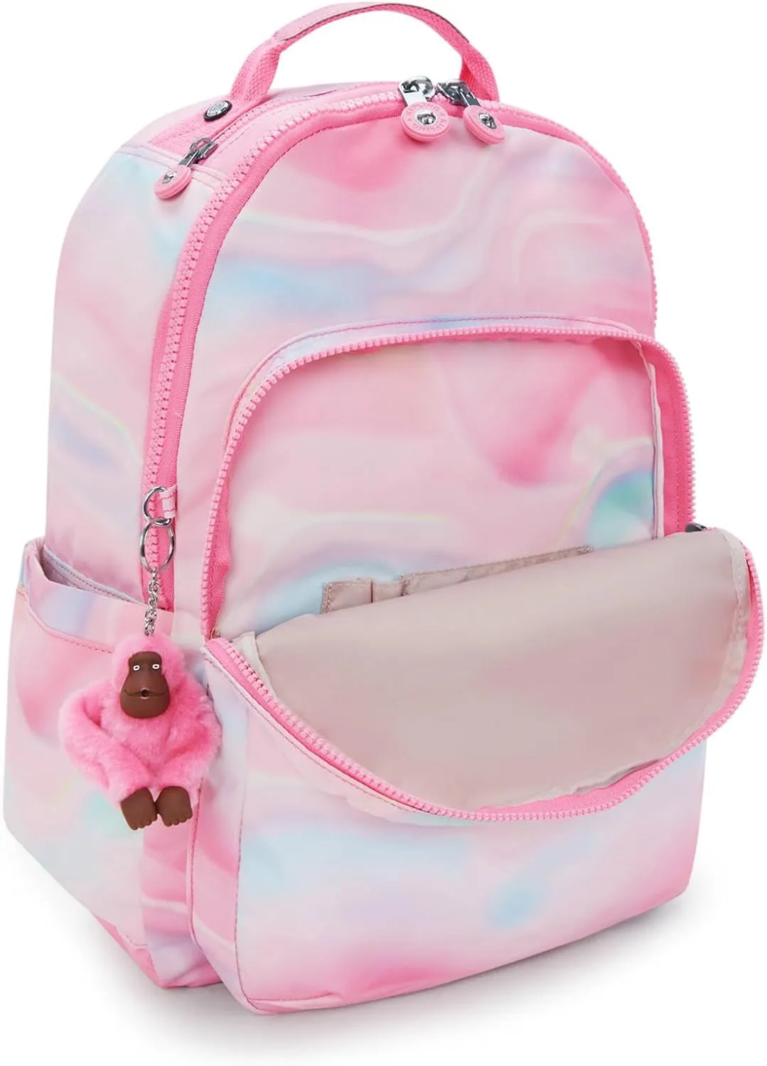 Kipling Women's Seoul Bts Prt 15" Laptop Backpack, Durable, Roomy with Padded Shoulder Straps, Built-In Protective Sleeve