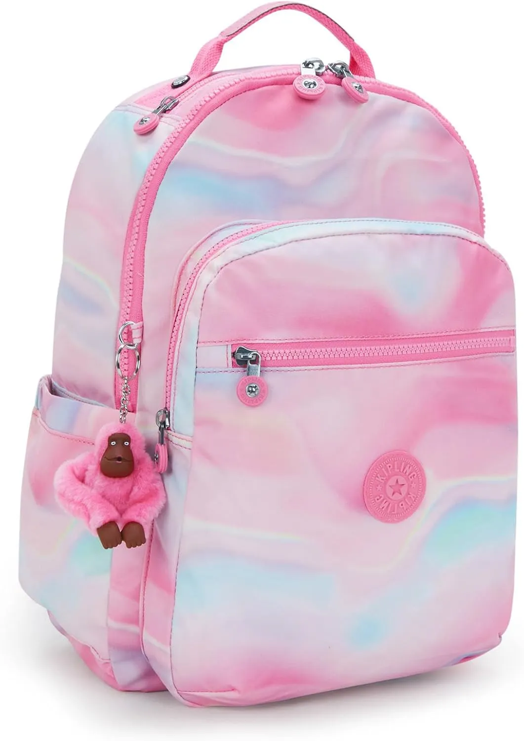 Kipling Women's Seoul Bts Prt 15" Laptop Backpack, Durable, Roomy with Padded Shoulder Straps, Built-In Protective Sleeve