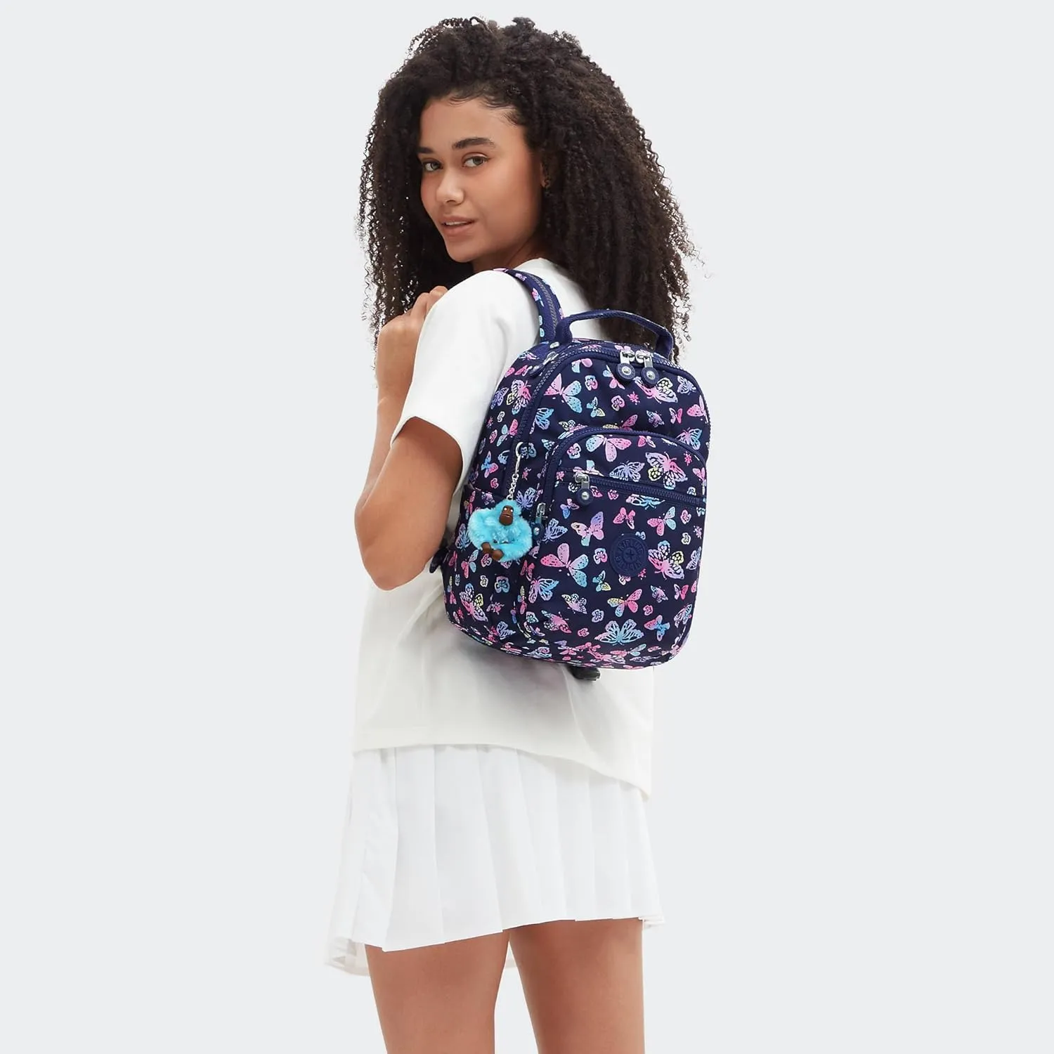 Kipling Women's Seoul Small Tablet Backpack, Durable, Padded Shoulder Straps with Tablet Sleeve, School Bag