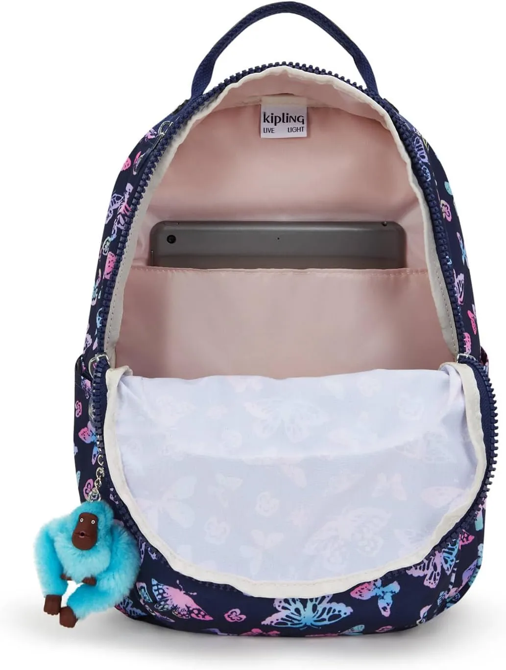 Kipling Women's Seoul Small Tablet Backpack, Durable, Padded Shoulder Straps with Tablet Sleeve, School Bag