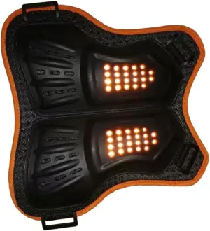 Kisangel Kid's Cycling Protective Pads Reflective Vest for Riding Gear Child Protective Gear