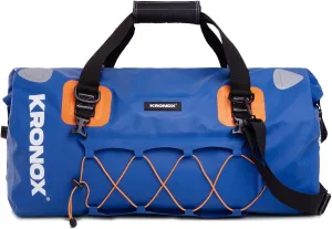 KRONOX Waterproof Duffel Bag - Large Heavy-Duty Drybag for Boating, Camping and Travel