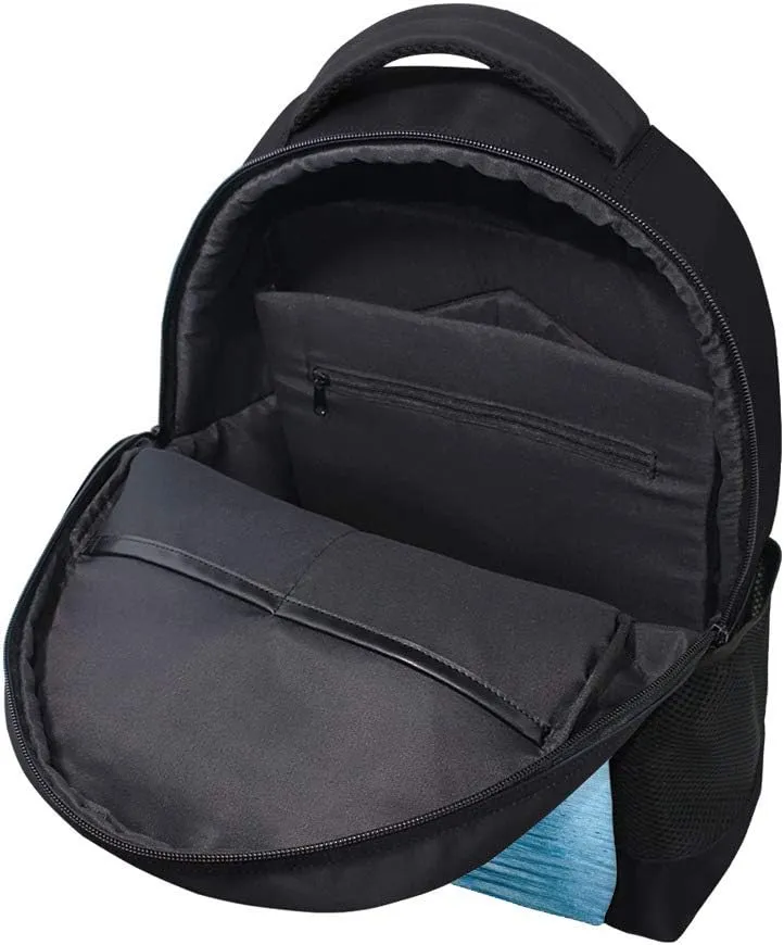 Kuizee School Bag Backpack Daypack ﻿Blue Glacier Sea Seal Book Bag Casual Bags Durable College School Travel Daily 16Inch