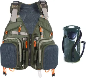Kylebooker Fly Fishing Vest Pack Adjustable for Men and Women