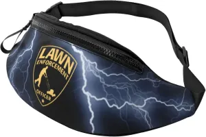 La-wn Enforce-Ment Officer Crossbody fanny pack for men and women, ideal for travel, sports and running