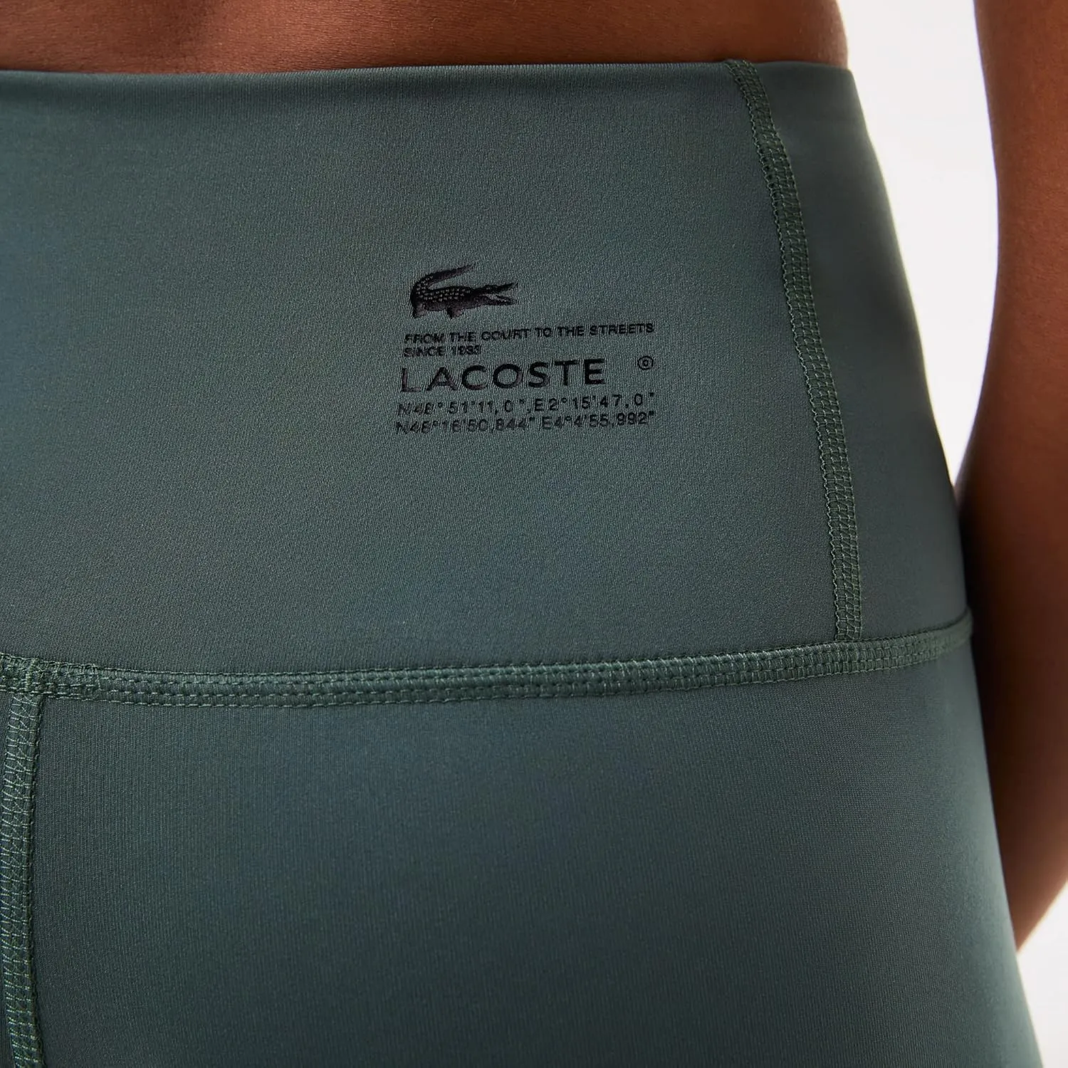 Lacoste Women's Collapsible Stirrup Leggings