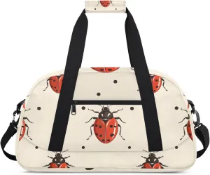 Ladybugs Gym bag Ladybugs Red Gym bag for travelling fitness sports and more