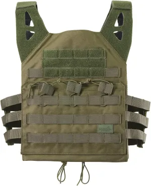 Lancer Tactical Airsoft Lightweight Molle Tactical Vest with Retention Cords-One size Fully adjustable Customizable Fit