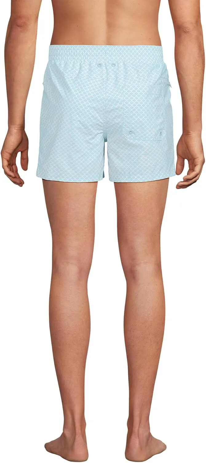 Lands' End Men's 5 Inch Volley Swim Trunk