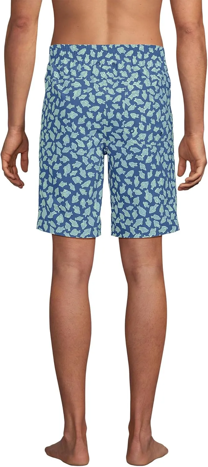 Lands' End Men's 9" Volley Hydroliner Swim Trunks
