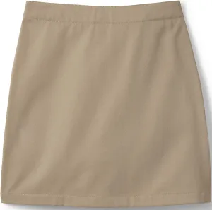 Lands' End School Uniform Girls Blend Chino Skort Above Knee