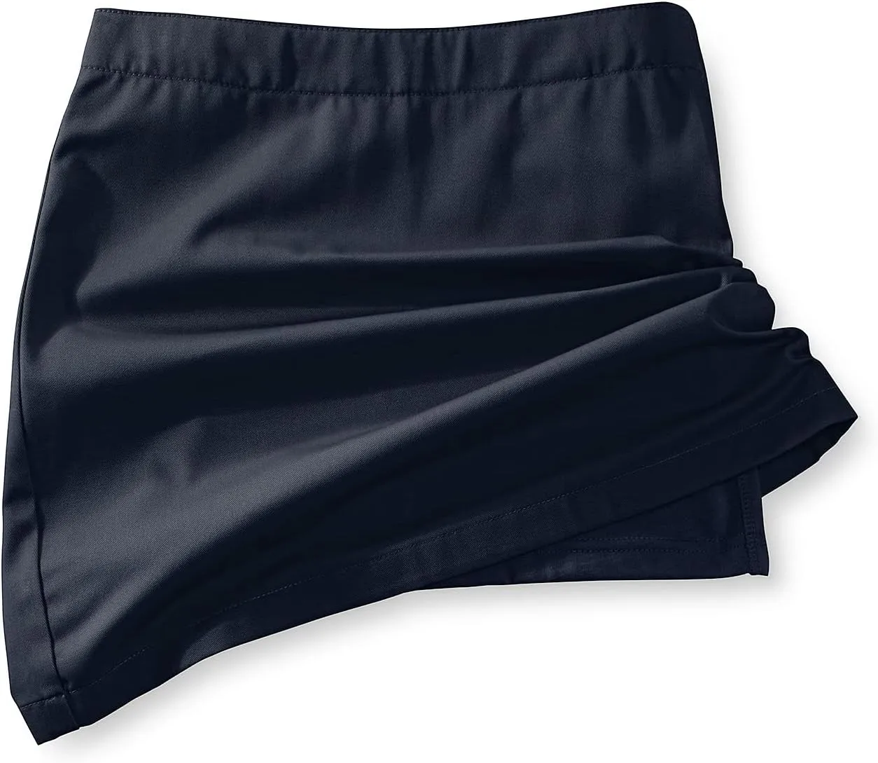 Lands' End School Uniform Girls Blend Chino Skort Above Knee