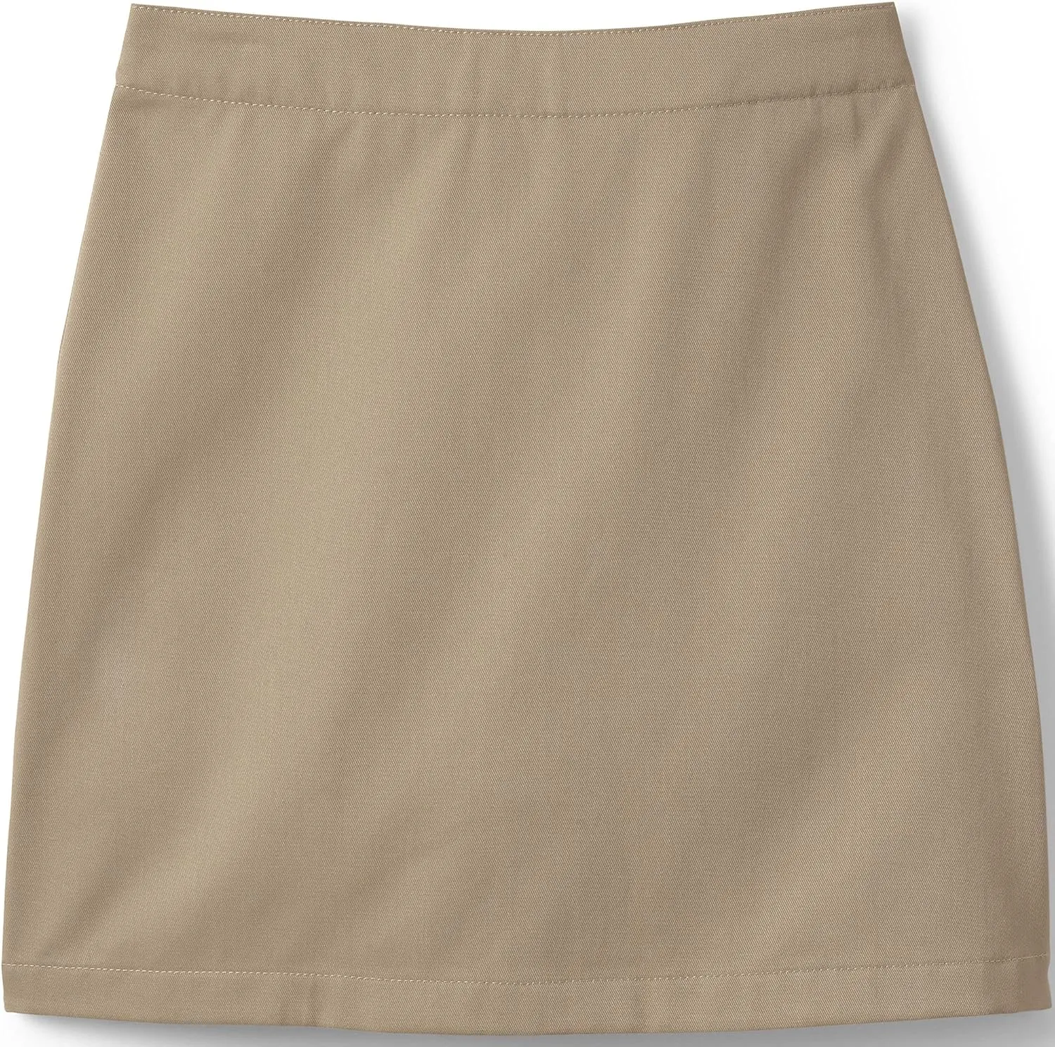 Lands' End School Uniform Girls Blend Chino Skort Above Knee