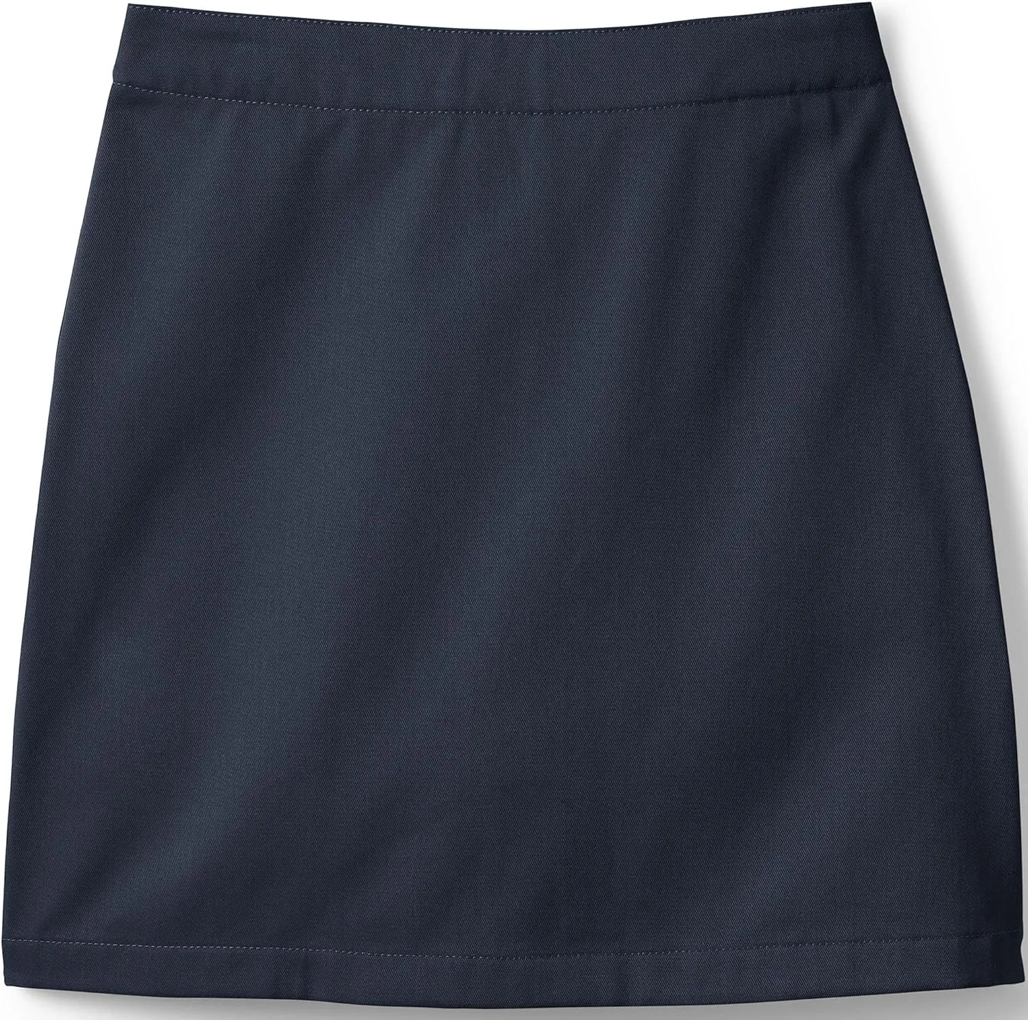 Lands' End School Uniform Girls Blend Chino Skort Above Knee