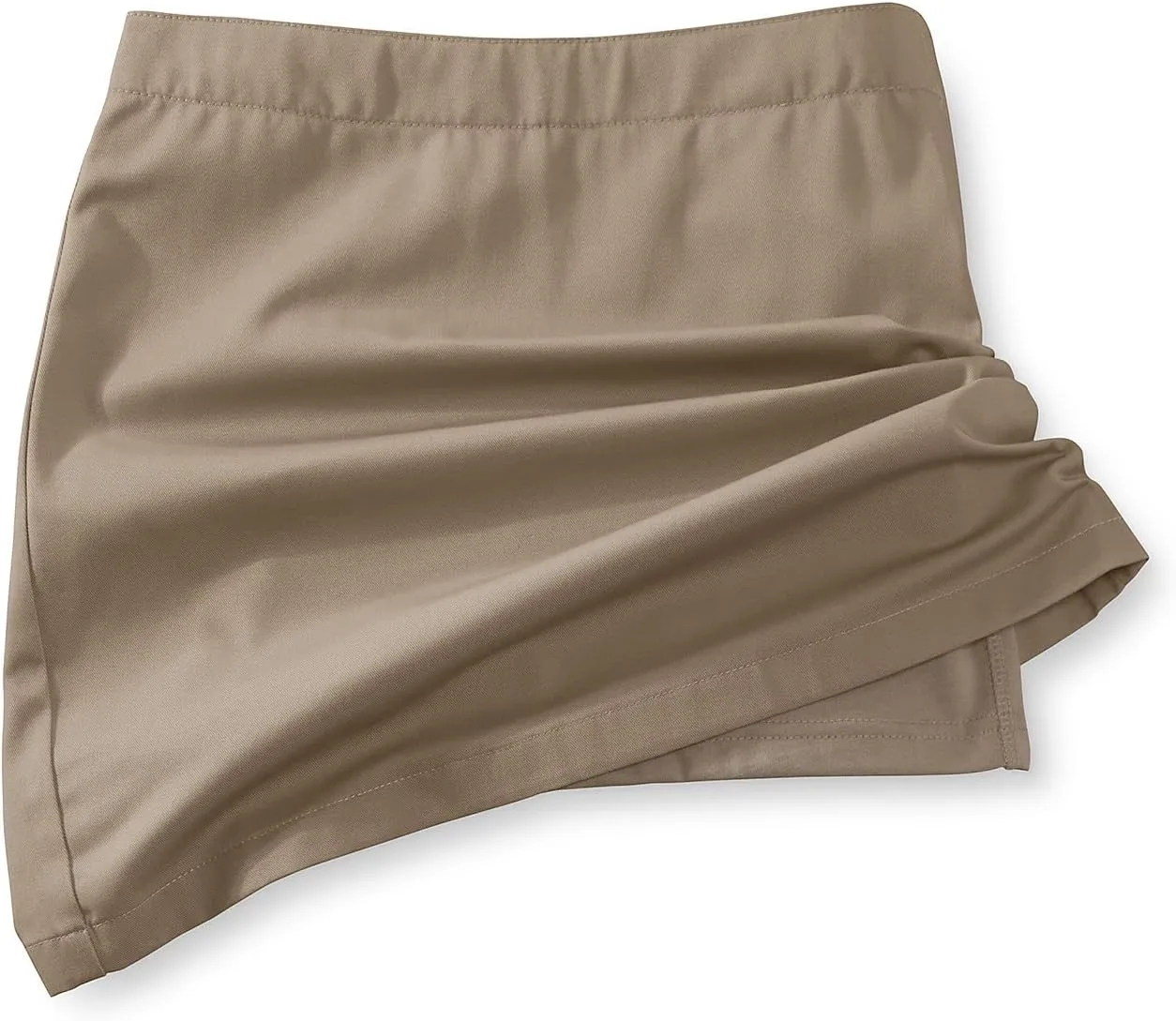 Lands' End School Uniform Girls Blend Chino Skort Above Knee
