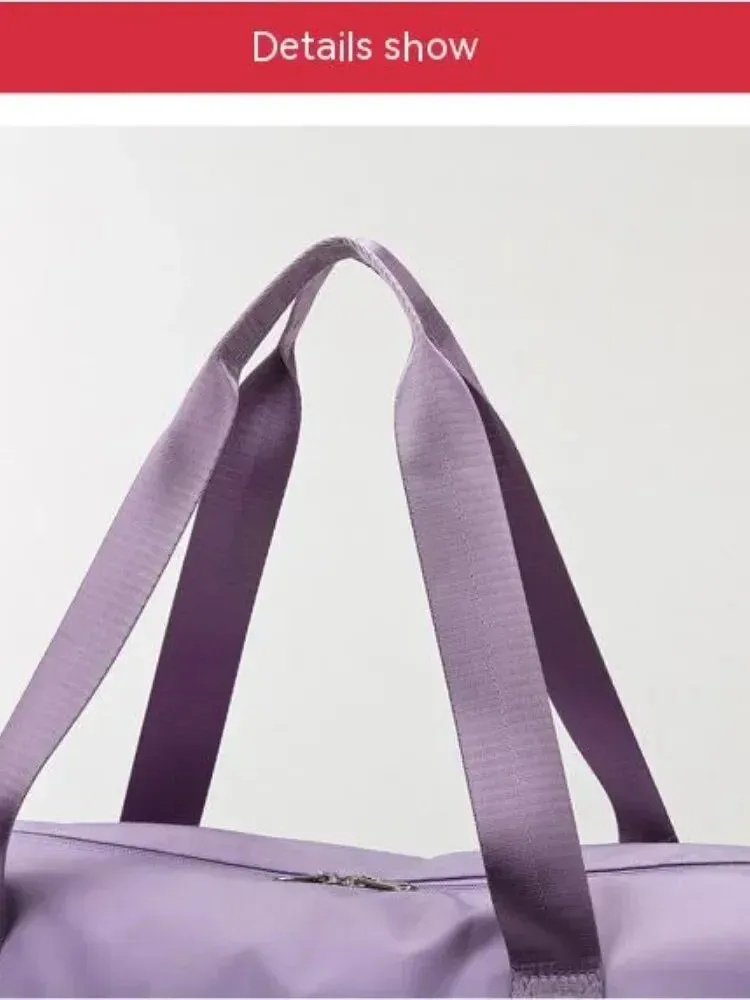 Large Capacity Folding Travel Bags for Women Gym Yoga Storage Shoulder Bag Men Waterproof Luggage Handbag Travel Duffle Bag