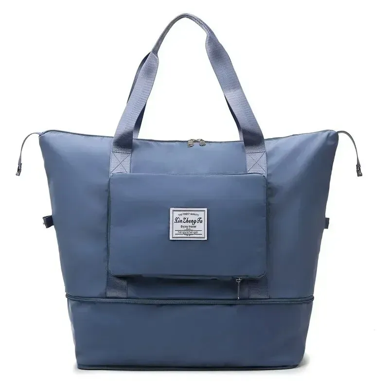 Large Capacity Folding Travel Bags for Women Gym Yoga Storage Shoulder Bag Men Waterproof Luggage Handbag Travel Duffle Bag