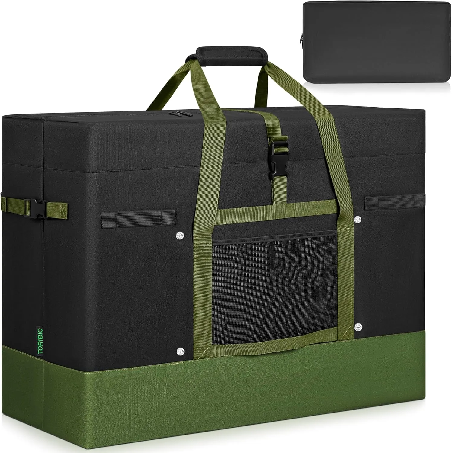 Large Duffle Bag for Travel,120L Water-resistant Camping Storage Tote, Foldable Canvas Duffle Outdoor Luggage Duffle Bag Organizer for Travel, Picnic, Moving