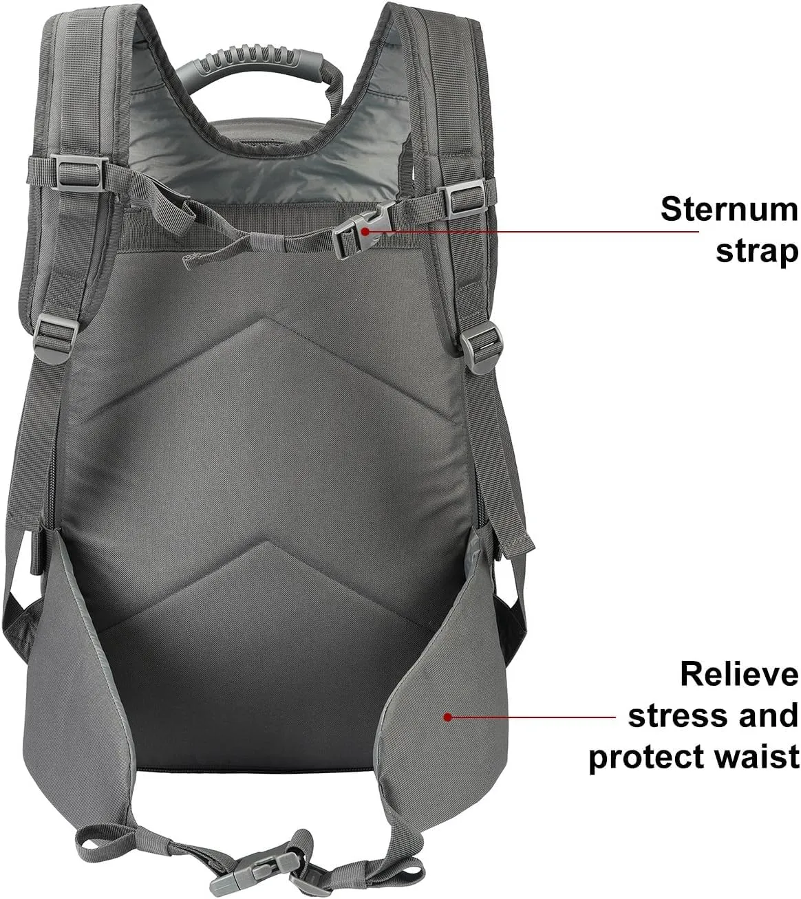 Large Tactical Expandable Backpack 39L-64L Military Bug Out Bag With Waist Strap