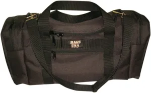 Large Triple Duffle with U Opening, Front Pocket and Two Side Compartment, Perfect Cabin Bag Made in USA.