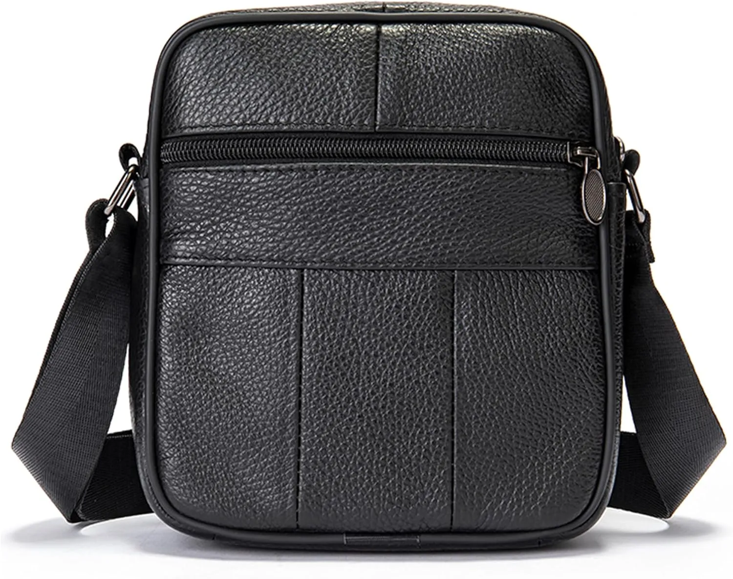 Leather Crossbody Bag Men, Smartphone Messenger Shoulder Holster Wallet Bag