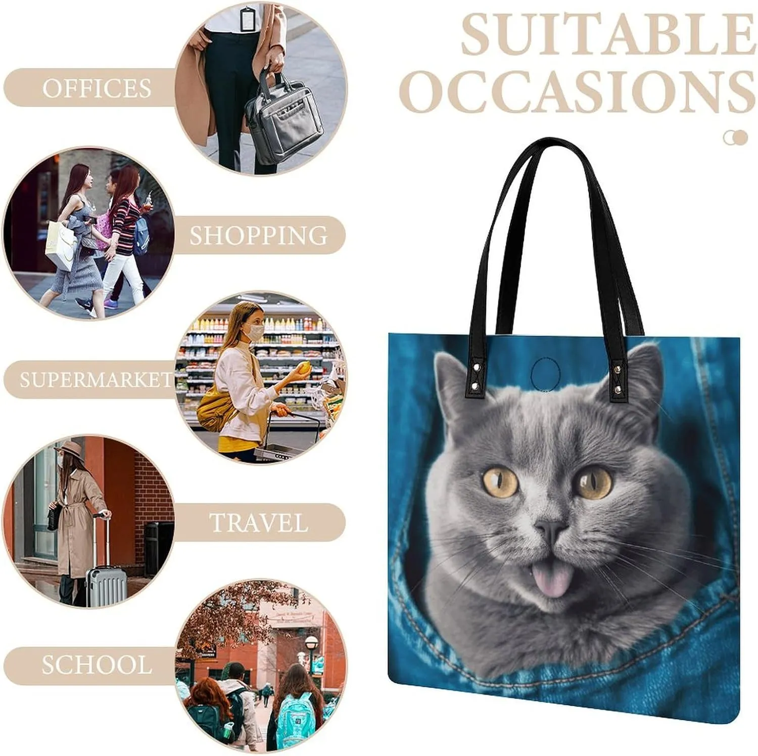 Leather Handbag for Women Tote Bag with Magnetic Buckle Tractor Farming Crossbody Bag Shoulder Bags