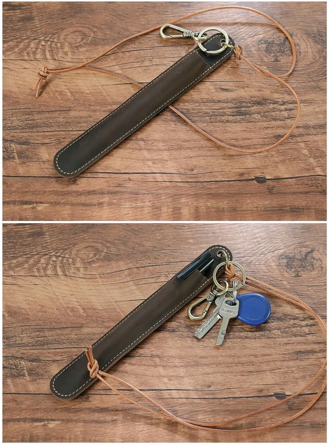 Leather Pen Case Pen Holder Bag Fountain Pen Sleeve PU Leather Pen Pouches Pen Protector Fountain Pen Protective Covers