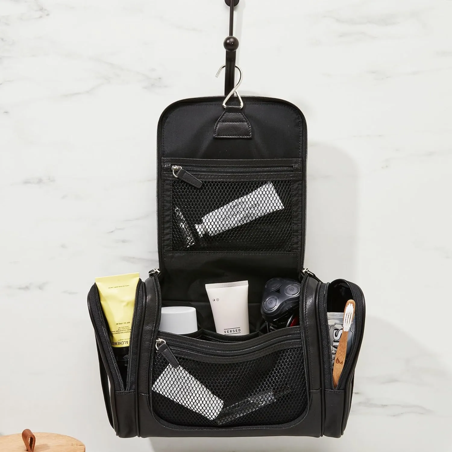 Leatherology Hanging Toiletry Kit