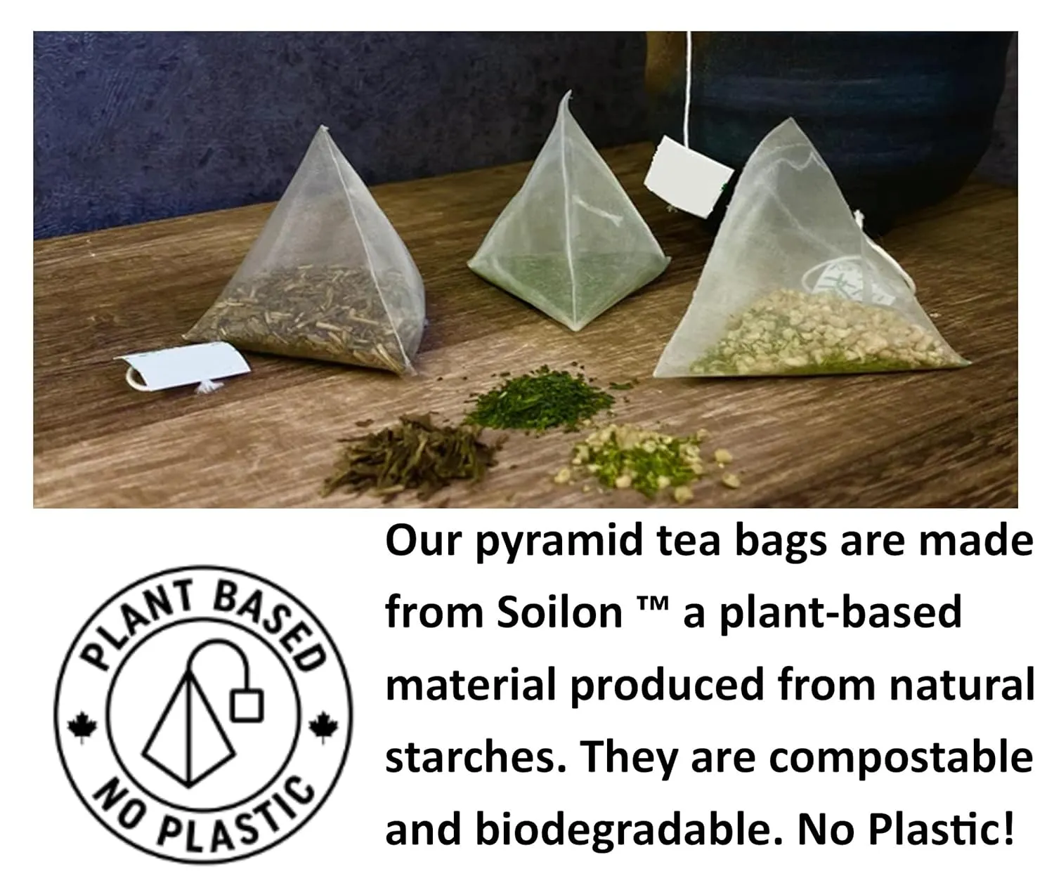 Legendary-Teas Star of Wonder Peppermint Pyramid Tea Bags 75 Pack Sealed in Foil Pouches (Pure Peppermint Tea, 75 Pack Box)