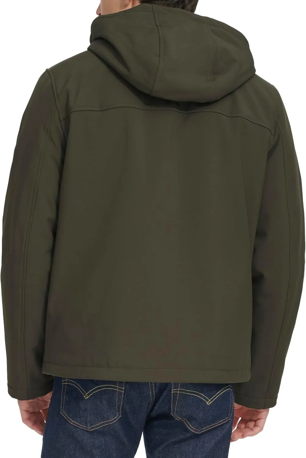 Levi's Men's Soft Shell Hooded Storm Coat (Regular & Big & Tall Sizes)