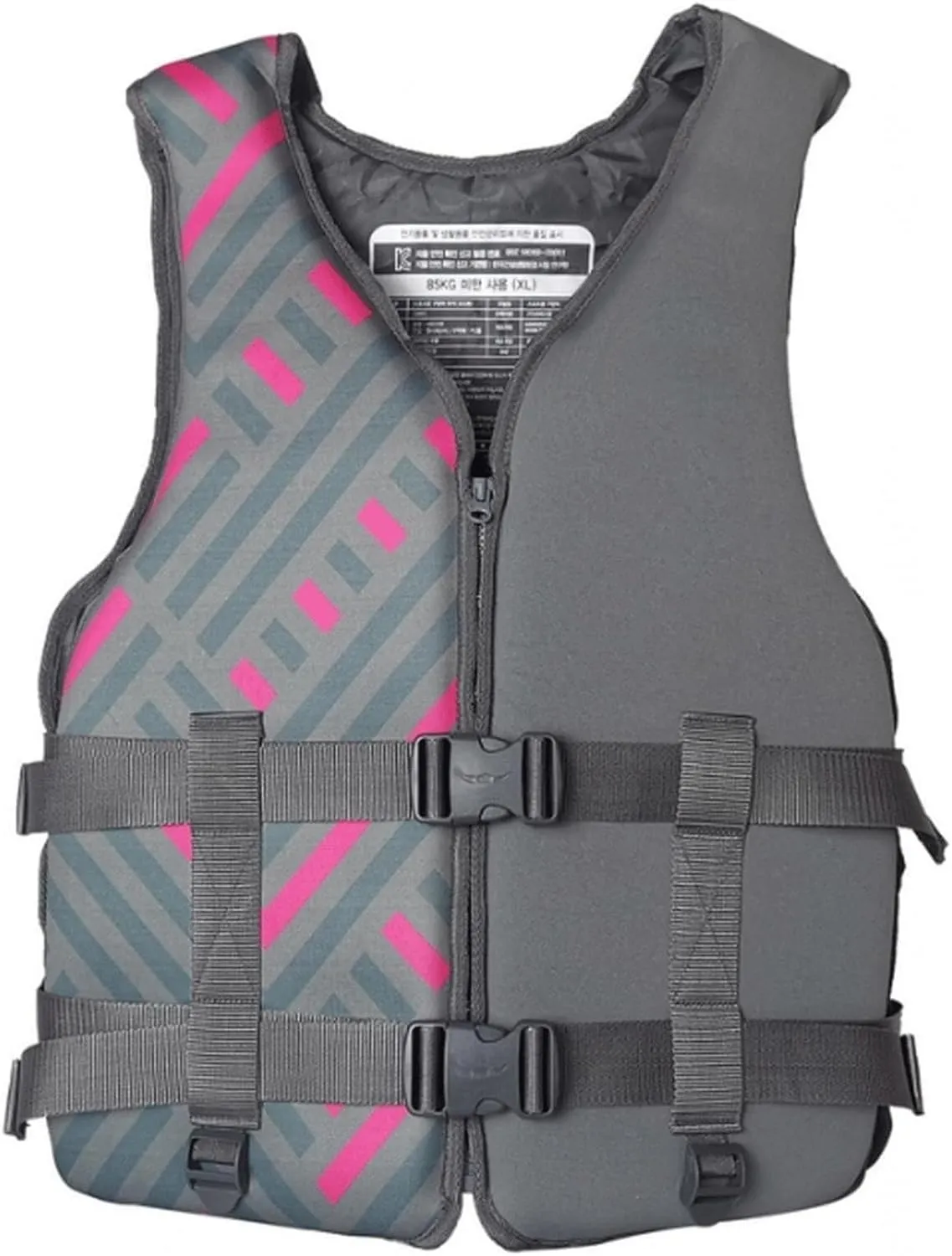 Life Jackets with Zipper and Adjustable Belt, Float Jacket for Boating Fishing Surfing