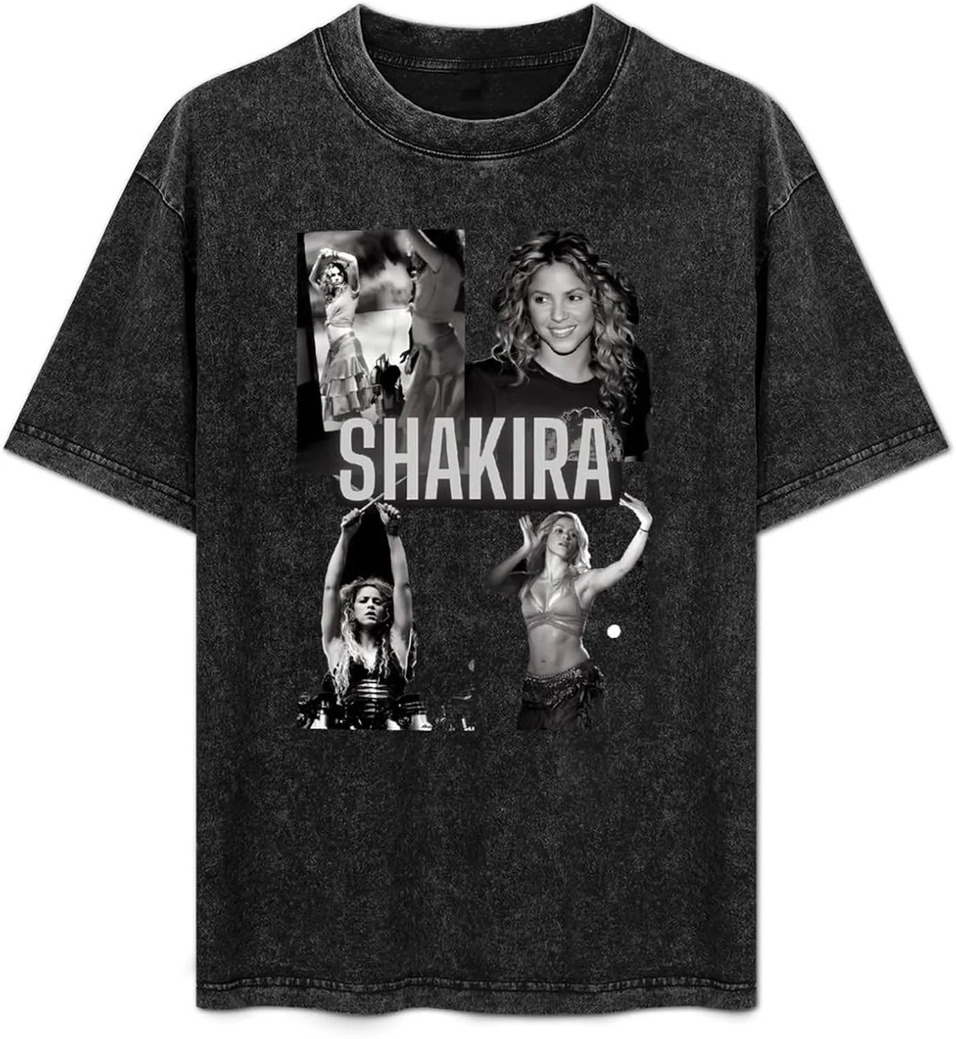 Lightweight Retro Oversized Cotton T-Shirts Unique Shirt Crew Neck Tops