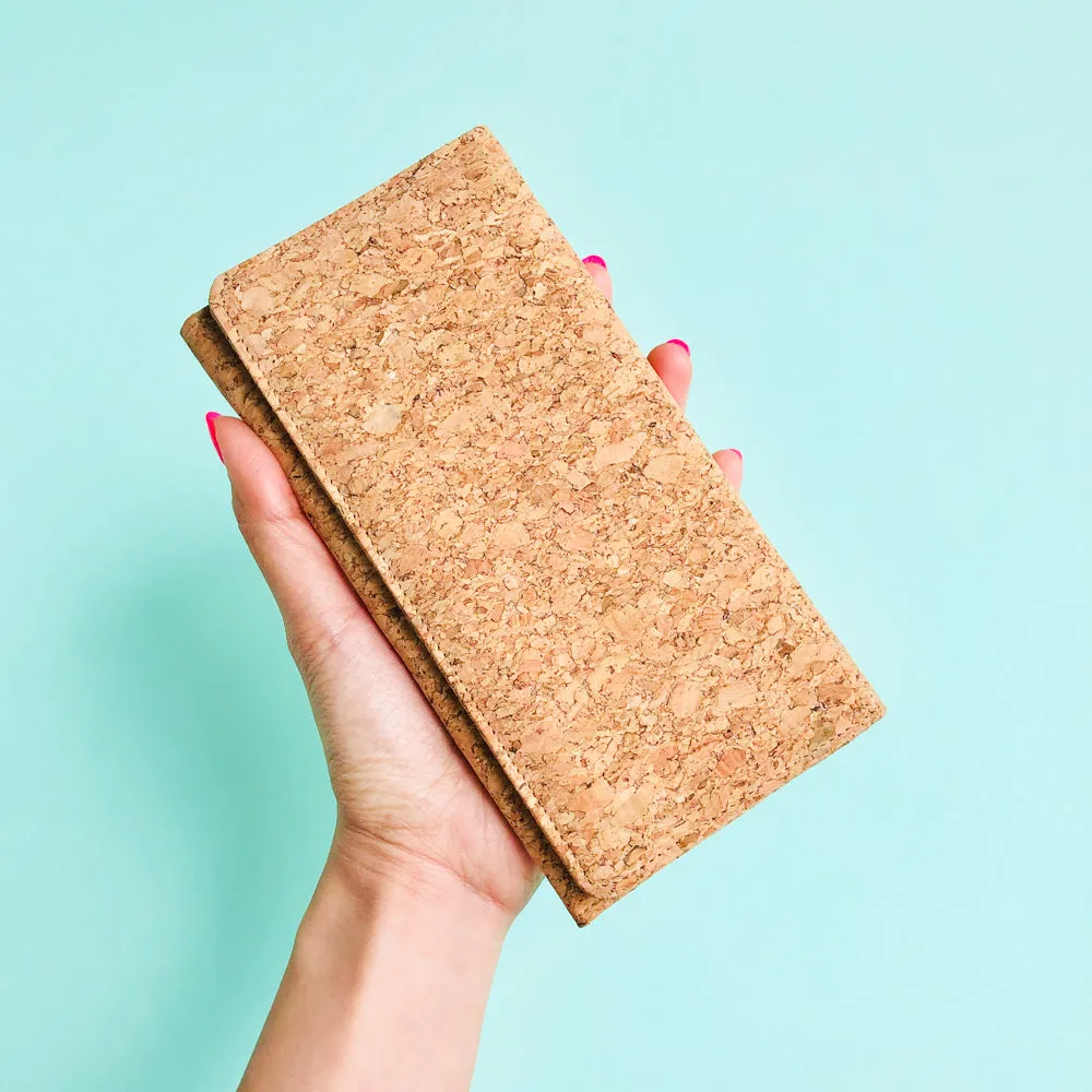 Lola Long Cork Wallet in Classic
