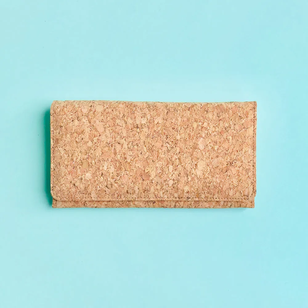 Lola Long Cork Wallet in Classic