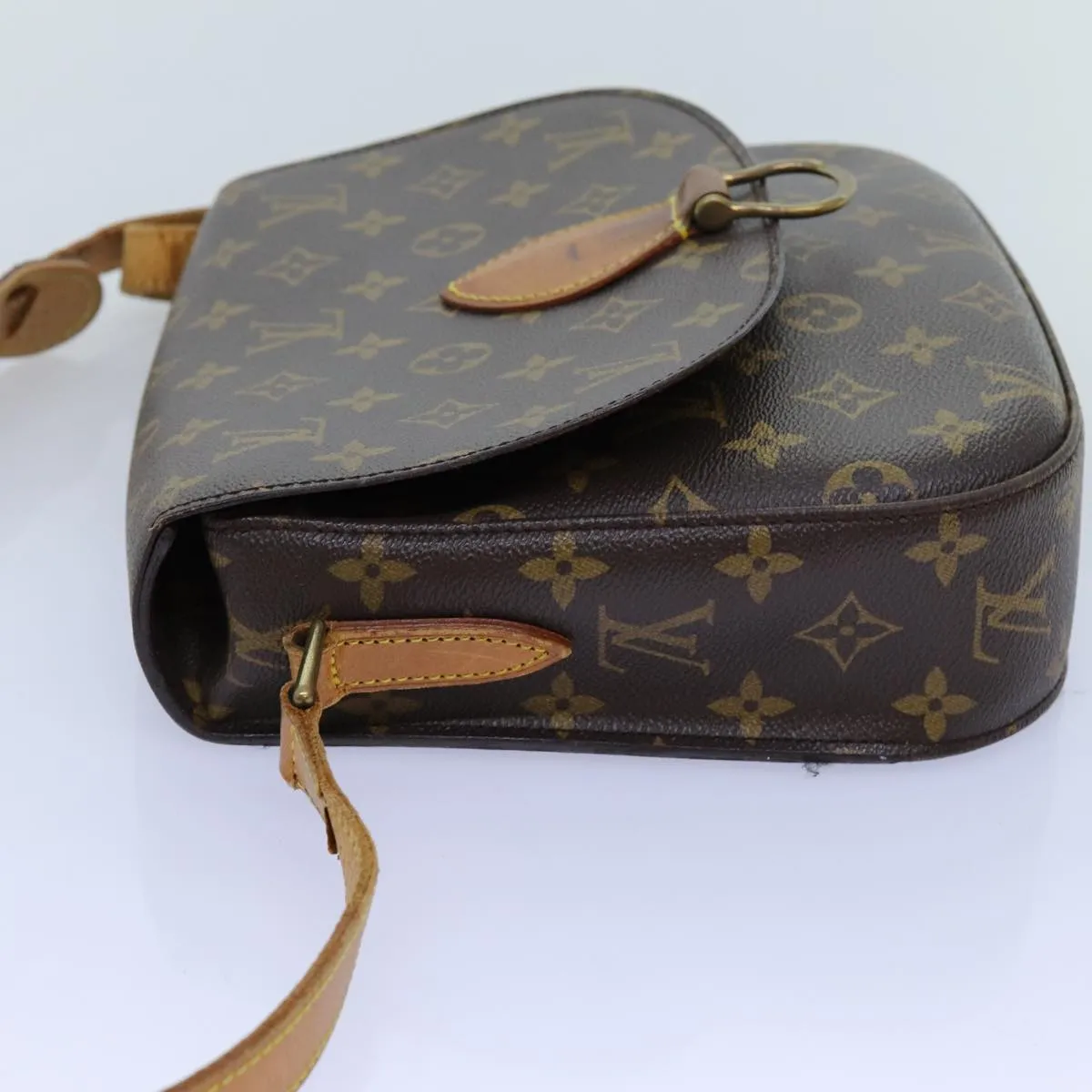 LOUIS VUITTON Monogram Saint Cloud GM Shoulder Bag M51242 LV 72341