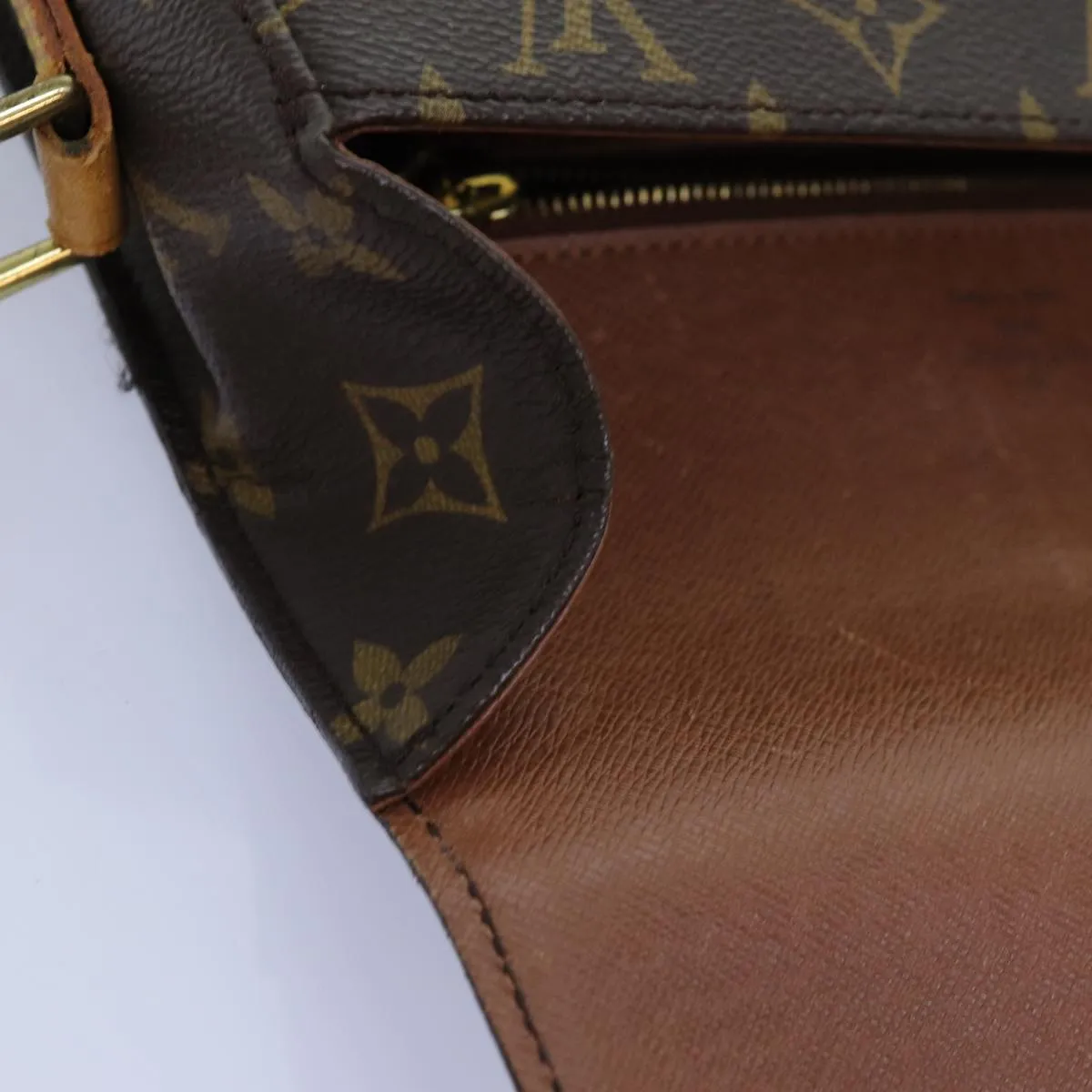LOUIS VUITTON Monogram Saint Cloud GM Shoulder Bag M51242 LV 72341