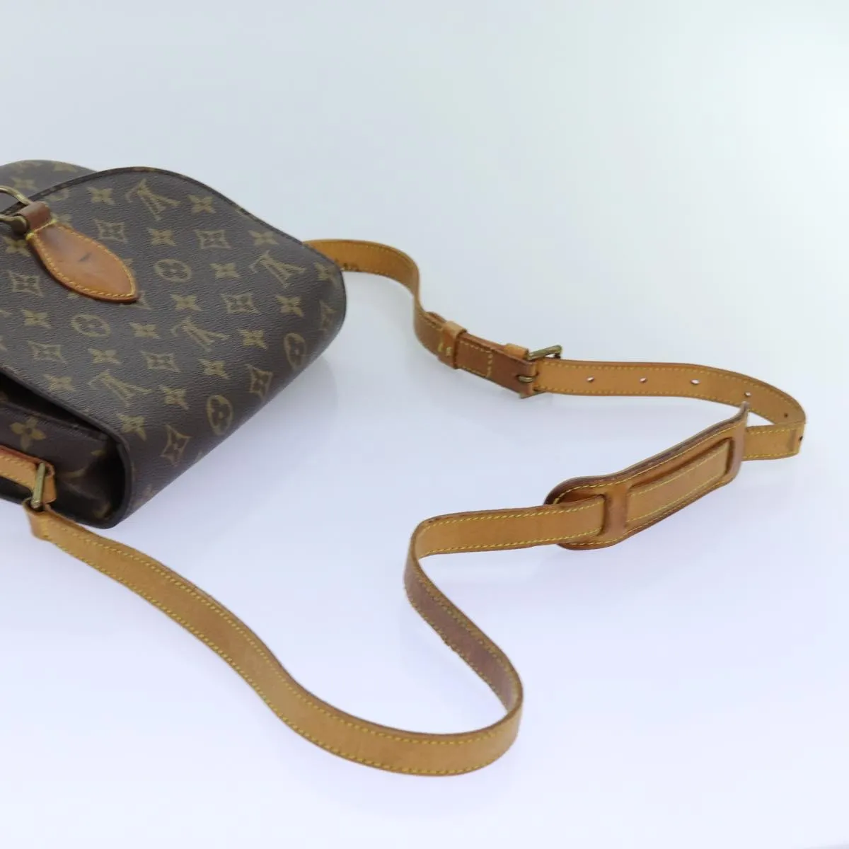 LOUIS VUITTON Monogram Saint Cloud GM Shoulder Bag M51242 LV 72341