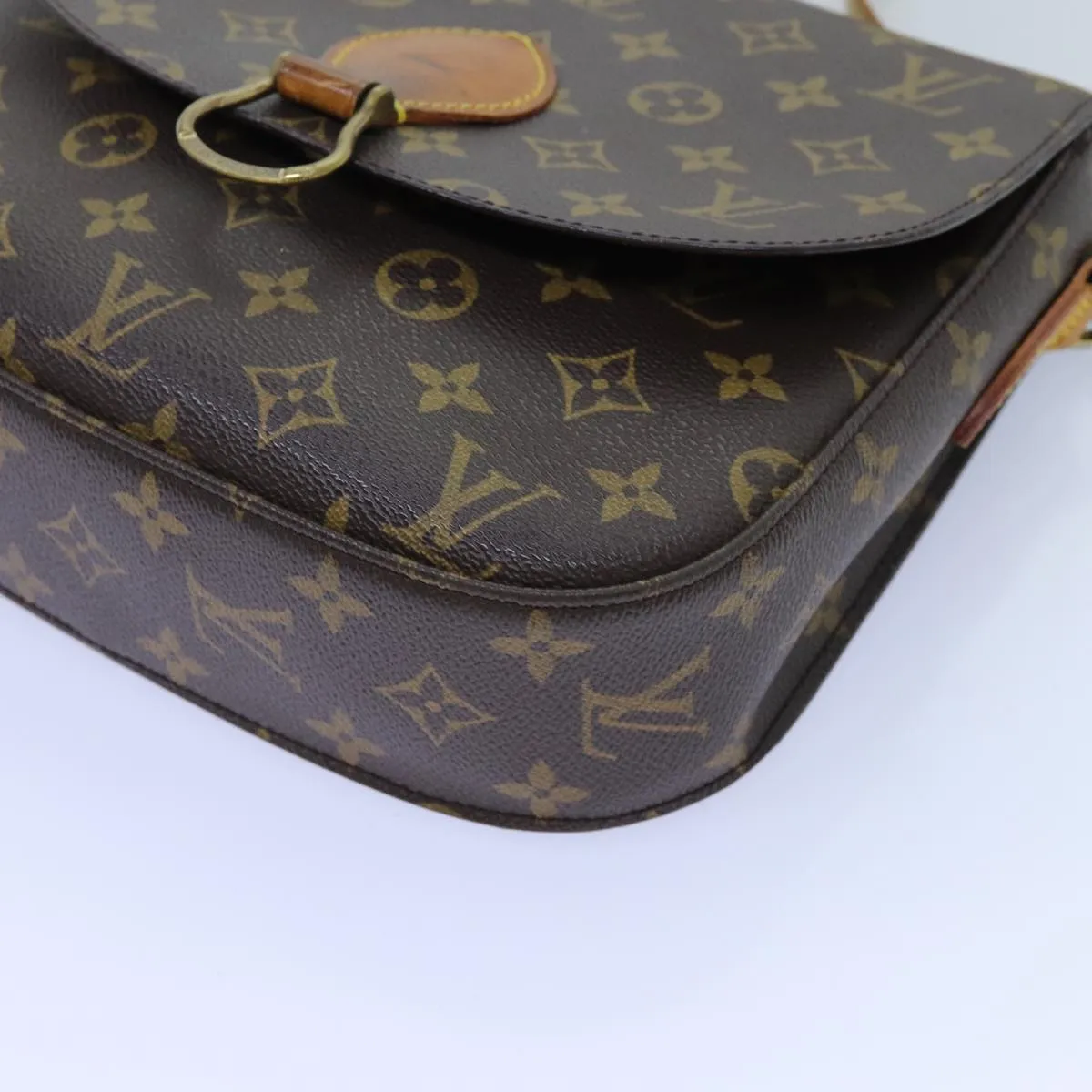 LOUIS VUITTON Monogram Saint Cloud GM Shoulder Bag M51242 LV 72341