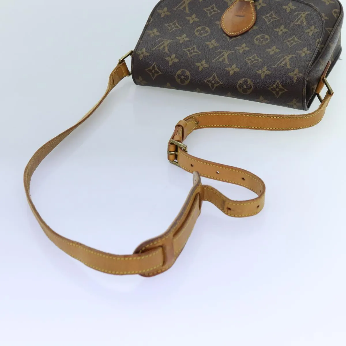 LOUIS VUITTON Monogram Saint Cloud GM Shoulder Bag M51242 LV 72341