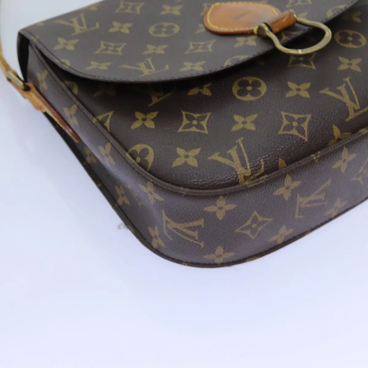LOUIS VUITTON Monogram Saint Cloud GM Shoulder Bag M51242 LV 72341