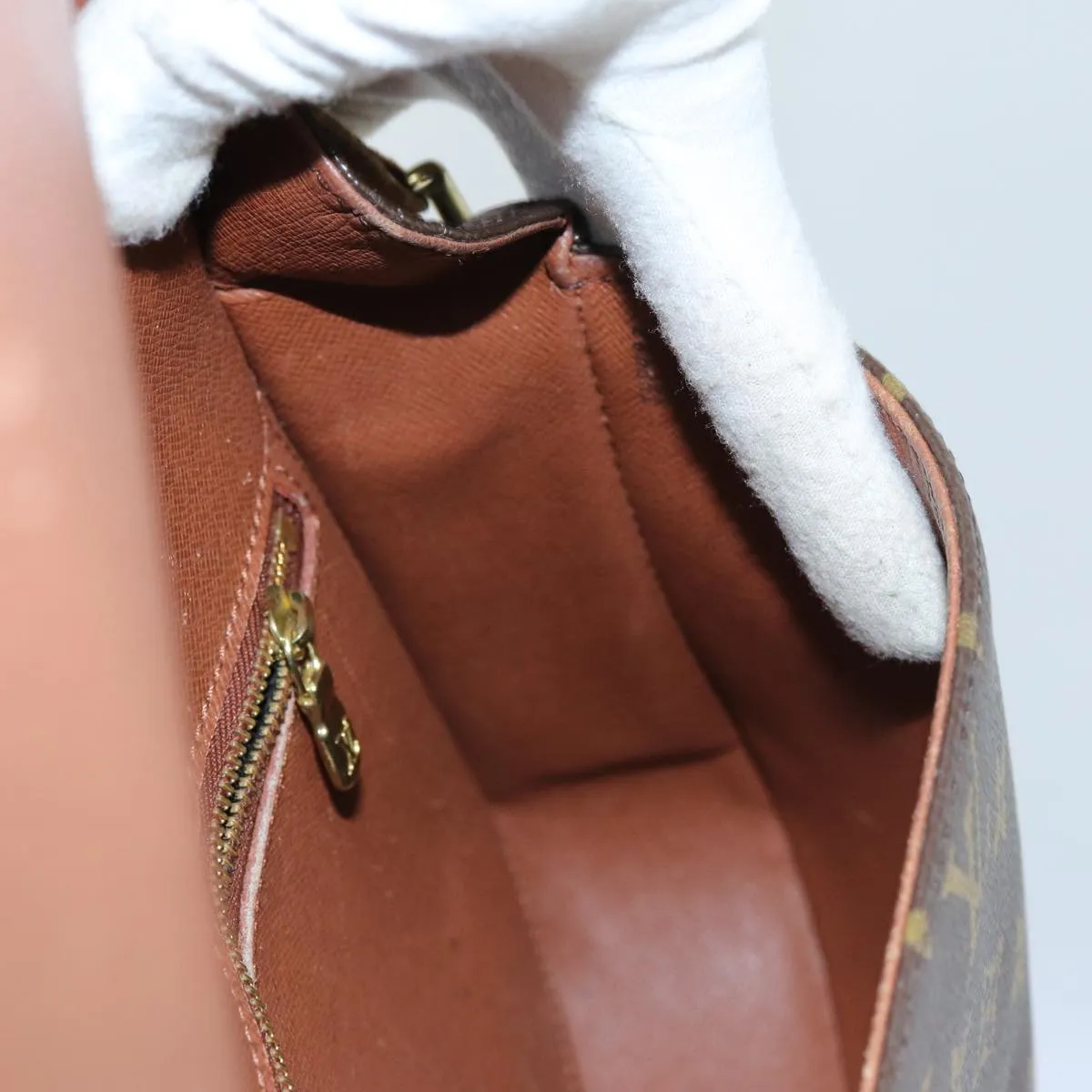 LOUIS VUITTON Monogram Saint Cloud GM Shoulder Bag M51242 LV 72341