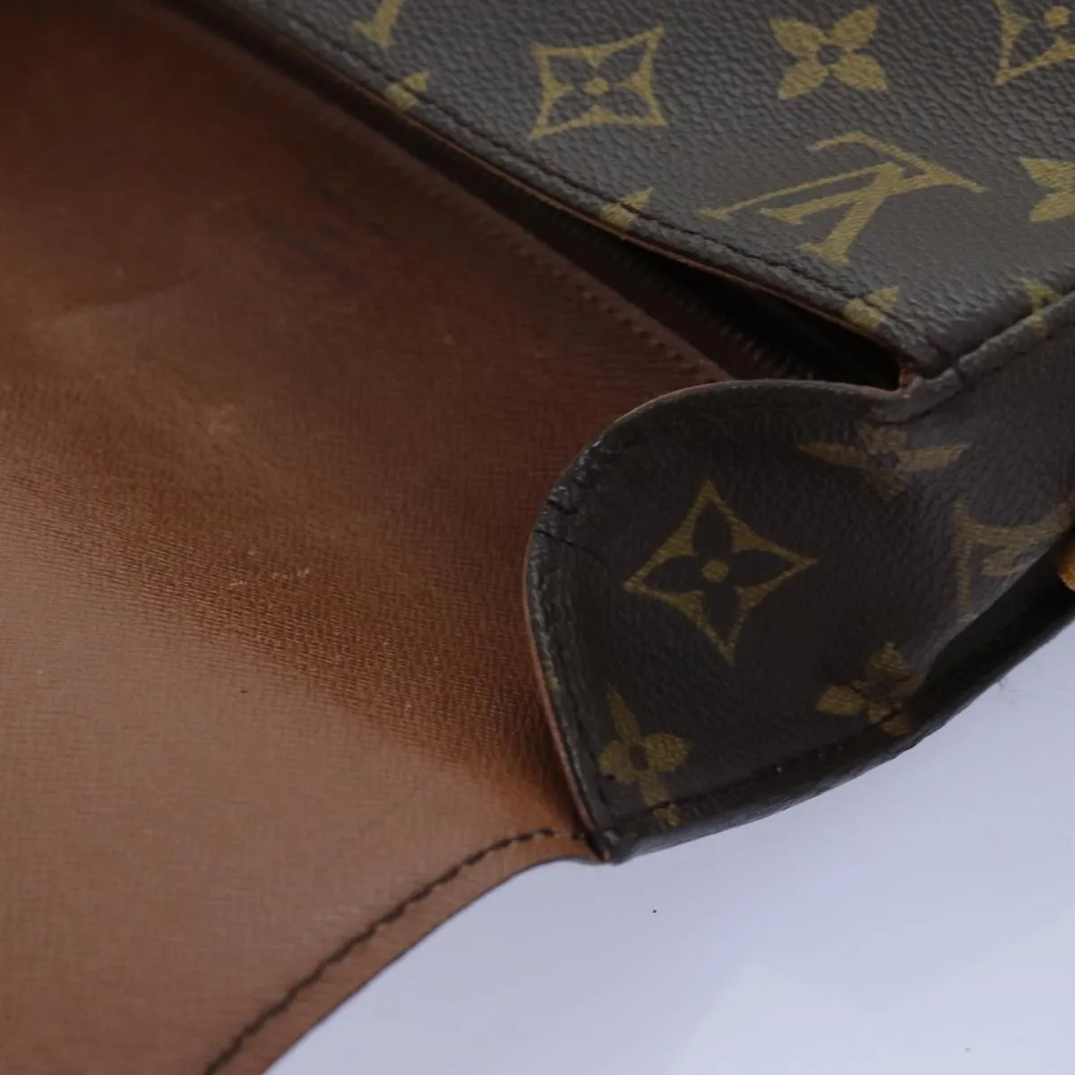 LOUIS VUITTON Monogram Saint Cloud GM Shoulder Bag M51242 LV 72341