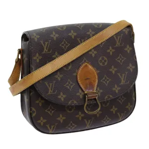 LOUIS VUITTON Monogram Saint Cloud GM Shoulder Bag M51242 LV 72341