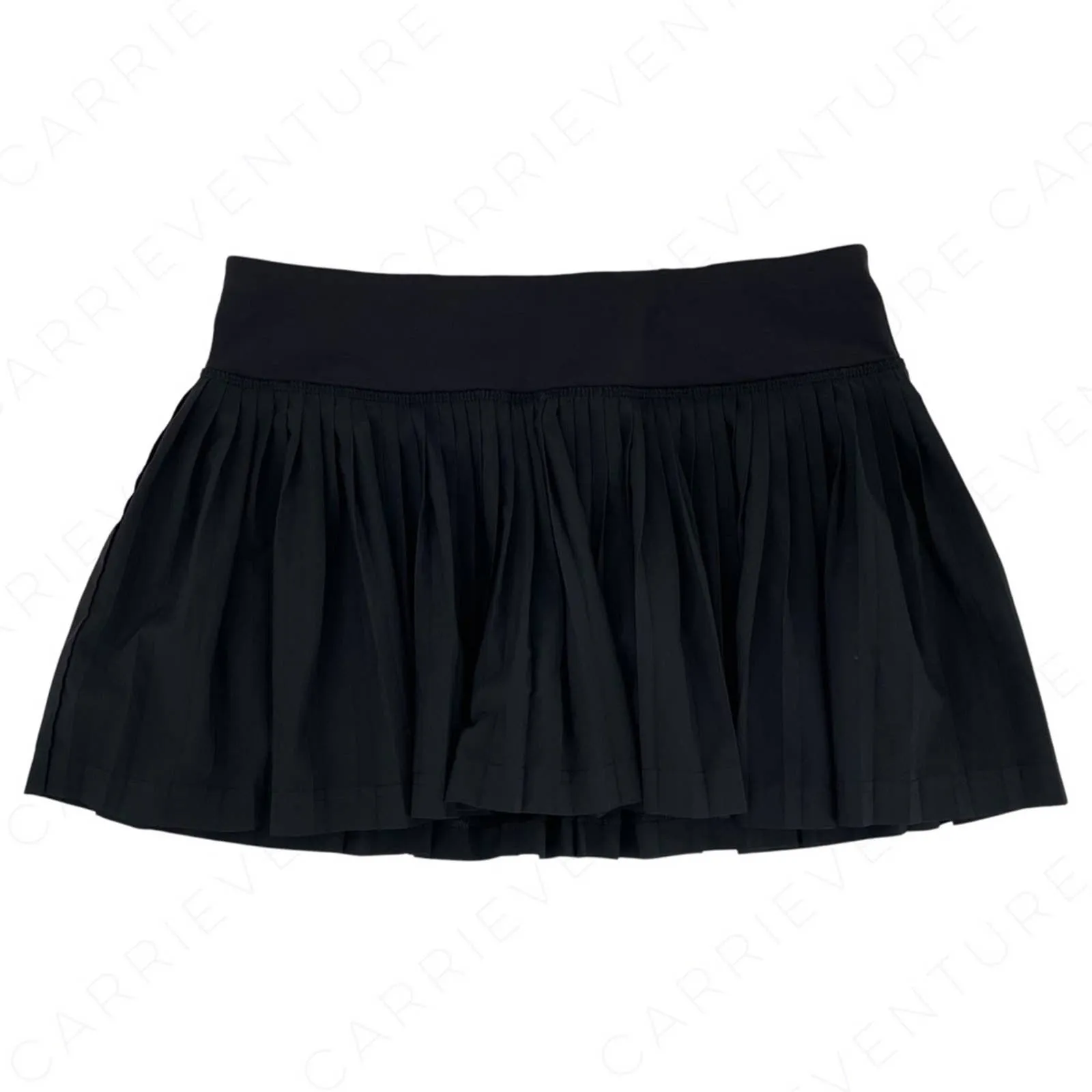 Lululemon Pleat to Street II Black Skirt Skort Golf Tennis Ballerina Twirly Size 6